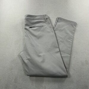 Vuori Pants Mens 36 Gray Cascade Tech Golf Travel Chino Performance V427